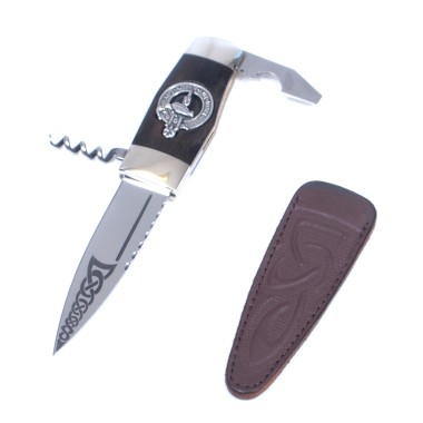 Officer Sgian Dubh <br>Clan Barclay Crest
