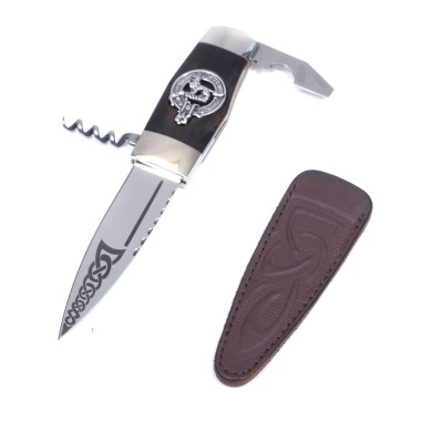 Officer Sgian Dubh <br>Clan Bruce Crest