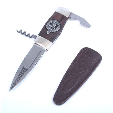 Officer Sgian Dubh <br>Clan Chalmers Crest