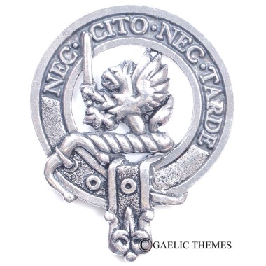 <br>Clan Bannatyne Crest Cap Badge