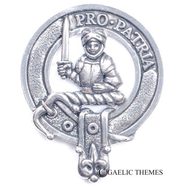 <br>Clan Bannerman Crest Cap Badge