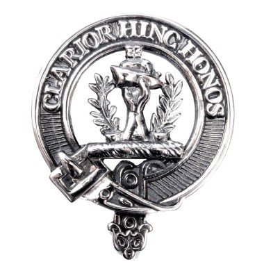 Carrick <br>Clan Buchanan Crest Cap Badge 