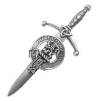 Kilt Pin <br>Clan Broun Crest