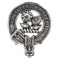 <br>Clan Buchan Crest Cap Badge