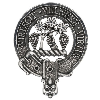<br>Clan Burnett Crest Cap Badge