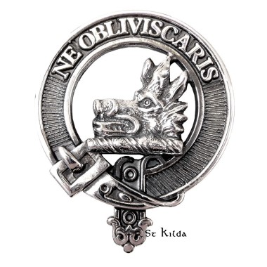 Carrick <br>Clan Campbell Crest Cap Badge 