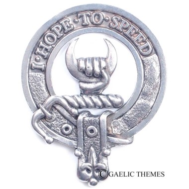 <br>Clan Cathcart Crest Cap Badge