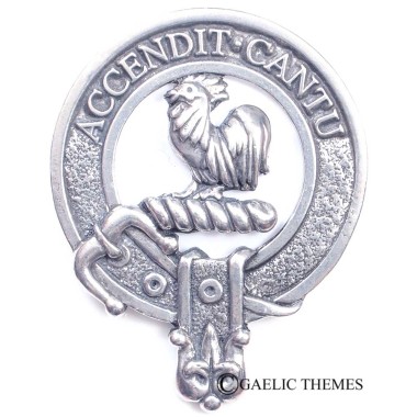 <br>Clan Cockburn Crest Cap Badge