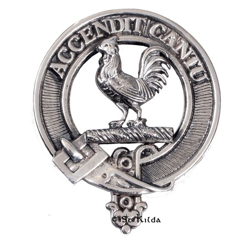 Carrick Scottish Clan Crest Cap Badge 