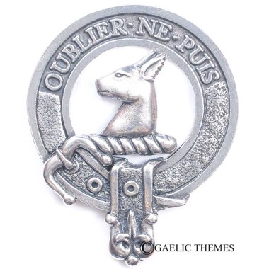 <br>Clan Colville Crest Cap Badge