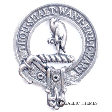<br>Clan Cranstoun Crest Cap Badge