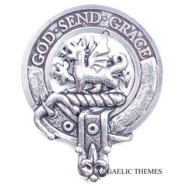 <br>Clan Crichton Crest Cap Badge