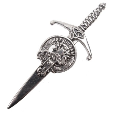 Kilt Pin <br>Clan Crosbie Crest
