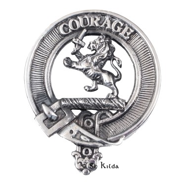 Carrick <br>Clan Cumming Crest Cap Badge 