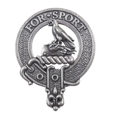 <br>Clan Clelland Crest Cap Badge