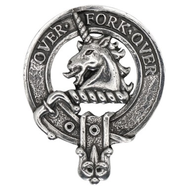 <br>Clan Cunningham Crest Cap Badge