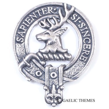 <br>Clan Davidson Crest Cap Badge