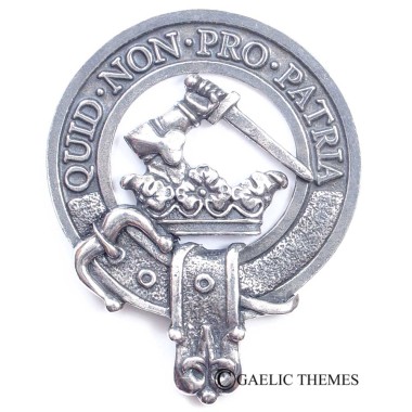 <br>Clan Dewar Crest Cap Badge