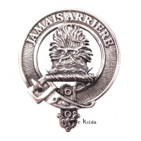 Carrick <br>Clan Douglas Crest Cap Badge 