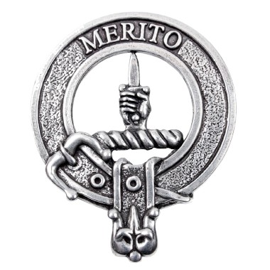 <br>Clan Dunlop Crest Cap Badge