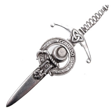 Kilt Pin <br>Clan Durie Crest