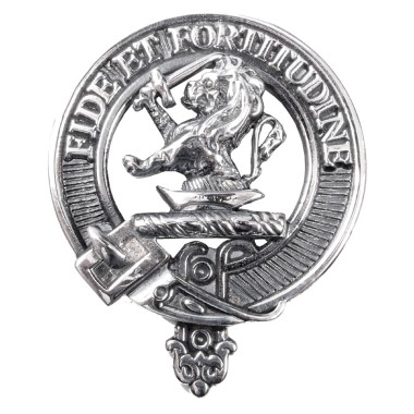 Carrick <br>Clan Farquharson Crest Cap Badge 