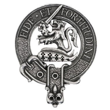 <br>Clan Farquharson Crest Cap Badge