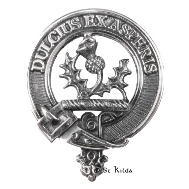 Carrick <br>Clan Fergusson Crest Cap Badge 