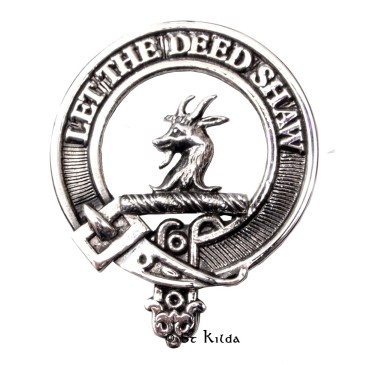 Carrick <br>Clan Fleming Crest Cap Badge 