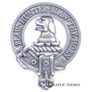 <br>Clan Forrester Crest Cap Badge