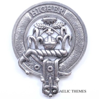 <br>Clan Galloway Crest Cap Badge