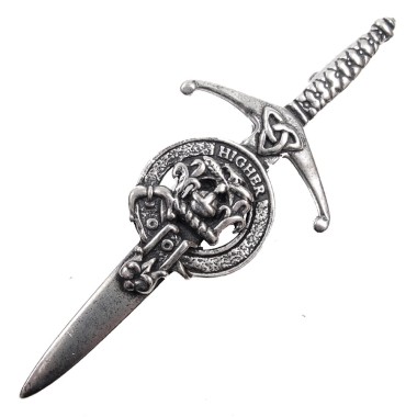 Kilt Pin <br>Clan Galloway Crest