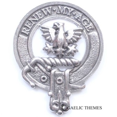 <br>Clan Gartshore Crest Cap Badge