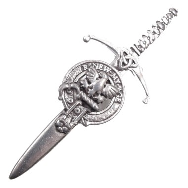 Kilt Pin <br>Clan Gartshore Crest
