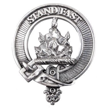 Carrick <br>Clan Grant Crest Cap Badge 