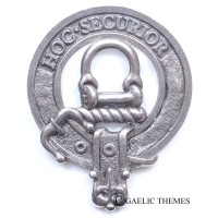 <br>Clan Grierson Crest Cap Badge