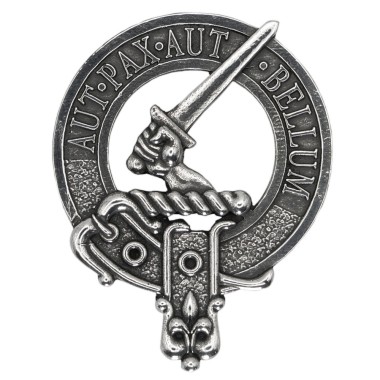 <br>Clan Gunn Crest Cap Badge