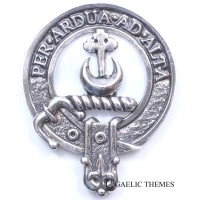 <br>Clan Hannay Crest Cap Badge