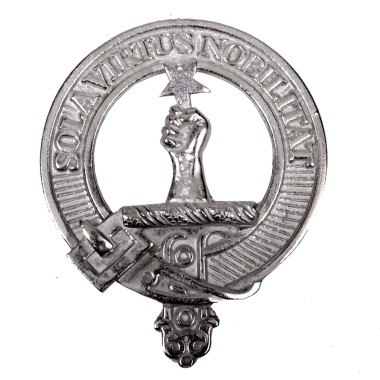 Carrick <br>Clan Henderson Crest Cap Badge 