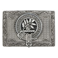 <br>Clan Irving of Bonshaw Crest Classic Belt Buckle 