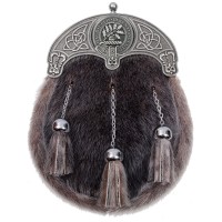 Dress Sporran <br>Clan Irving of Bonshaw Crest 