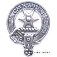 <br>Clan Jardine Crest Cap Badge