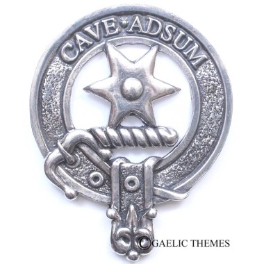<br>Clan Jardine Crest Cap Badge