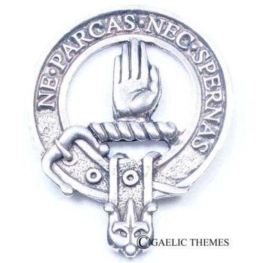 <br>Clan Lamont Crest Cap Badge