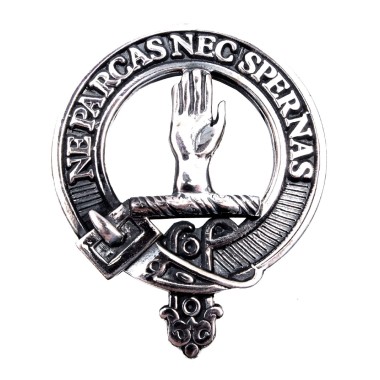Carrick <br>Clan Lamont Crest Cap Badge 