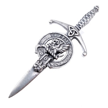 Kilt Pin <br>Clan Leslie Crest
