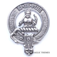 <br>Clan Livingstone Crest Cap Badge