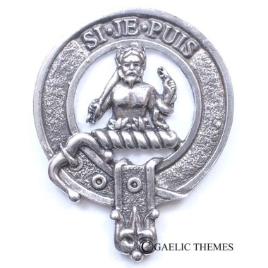 <br>Clan Livingstone Crest Cap Badge