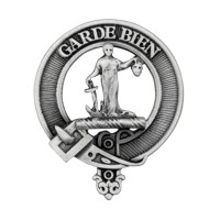 Carrick <br>Clan Montgomery Crest Cap Badge 