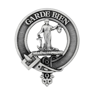 Carrick <br>Clan Montgomery Crest Cap Badge 